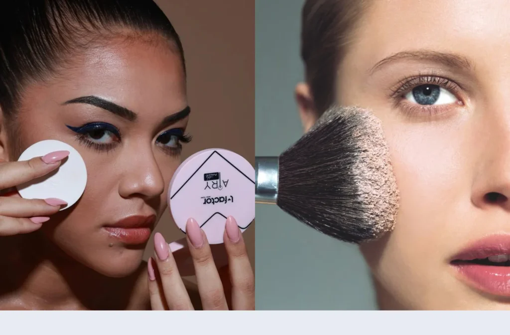 Loose powder is a versatile product widely used in beauty routines to set makeup: